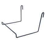 Uchwyt na buty prosty zawieszka na kratę