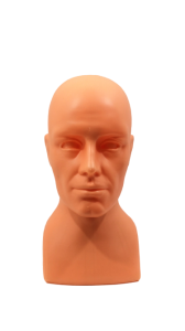 Głowa plastikowa męska - kolory
