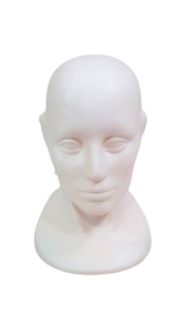 Głowa plastikowa niska unisex - kolory