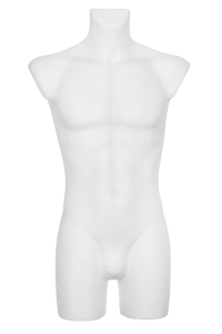 Korpus styropianowy męski z udami