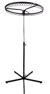 Stojak odzieżowy obrotowy koło pojedyncze - różne kolory