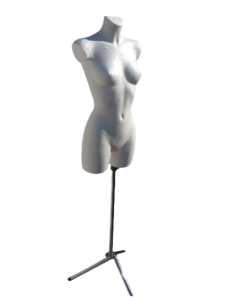Manekin styropianowy manekin damski z udami PODSTAWA METALOWA różne rodzaje