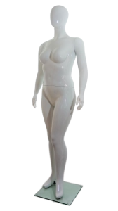 Manekin postaciowy PLUS SIZE XXL gloss