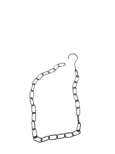 Łańcuch metalowy ekspozycyjny - kolory