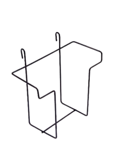 Uchwyt zawieszka na rajstopy do kraty