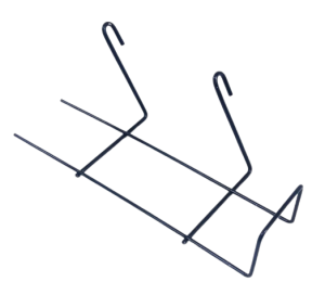 Uchwyt na buty prawostronny na kratę ekspozycyjną