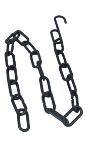 Łańcuch plastikowy czarny