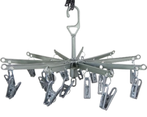 Wieszak suszarka okrągła na bieliznę 20 klipsów RÓŻNE KOLORY