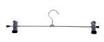 Wieszak klamrowy metalowy do spodni/spódnic 40 cm